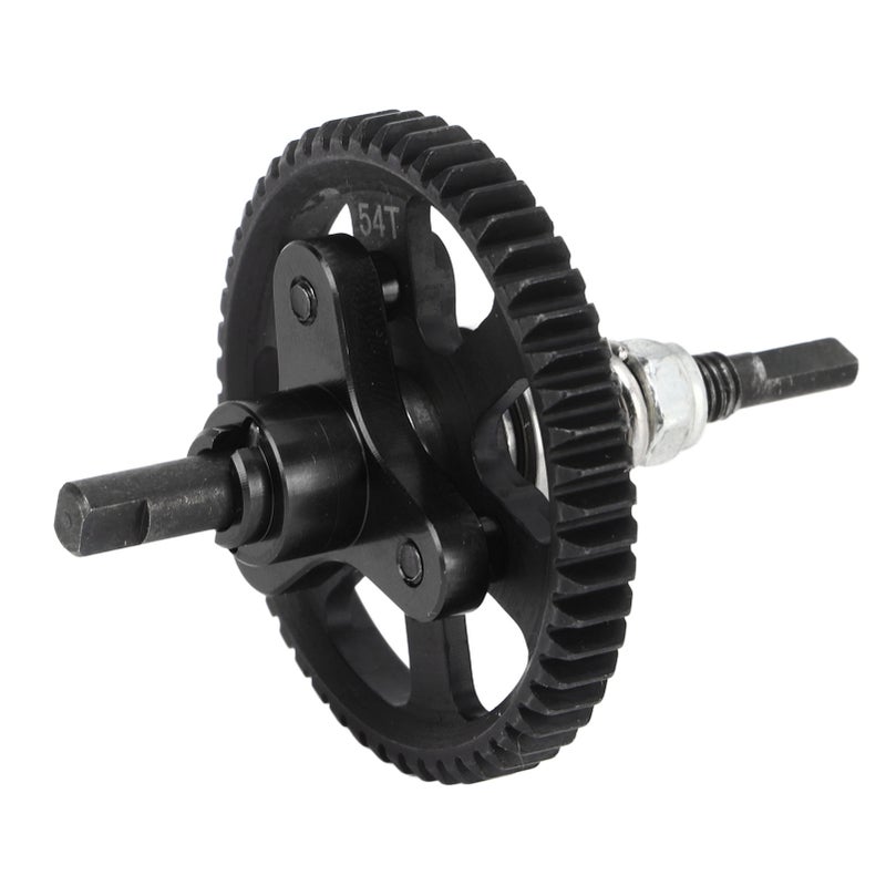 Differential Slipper Clutch 54T Aluminum Steel Differential Gear Slipper Clutch for Traxxas Slash 4x4 1/10 RC Car Black - Image 2