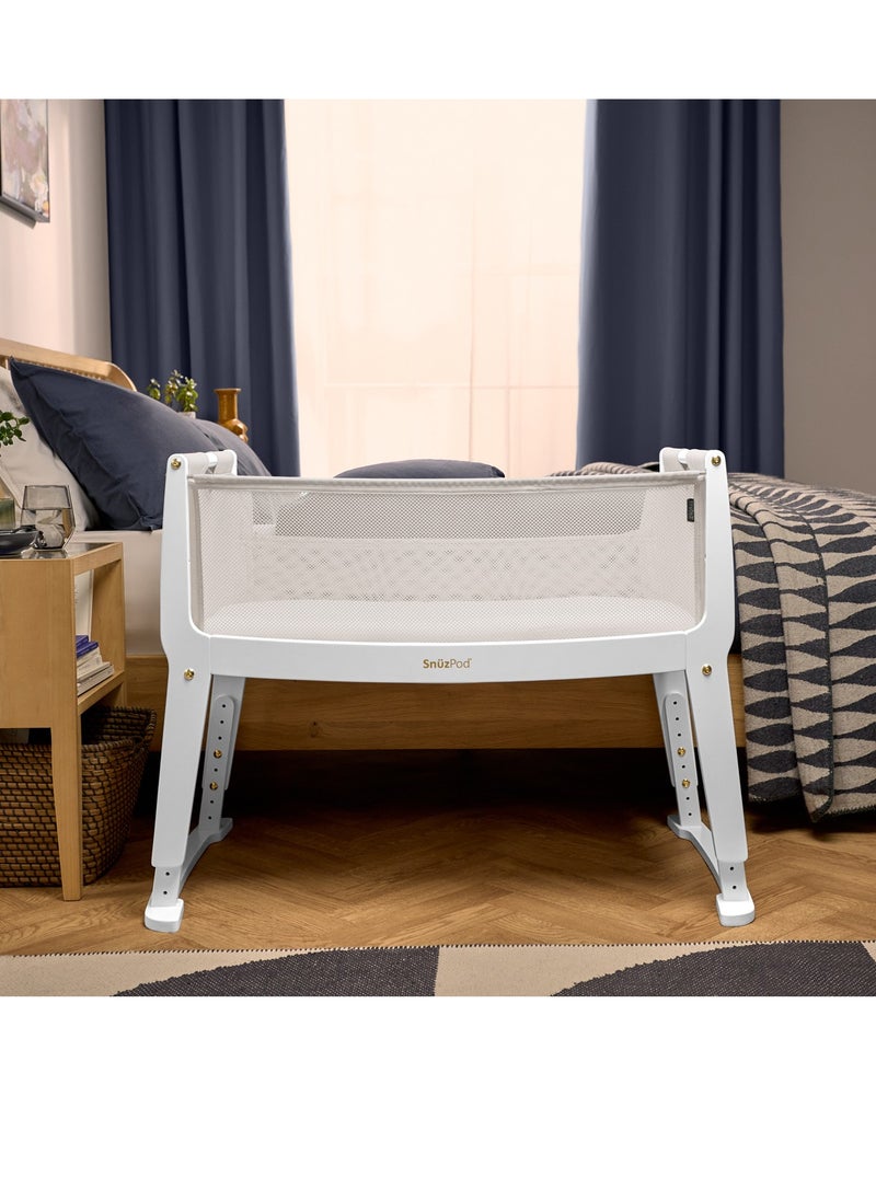 SnuzPod Studio Bedside Crib - Paris