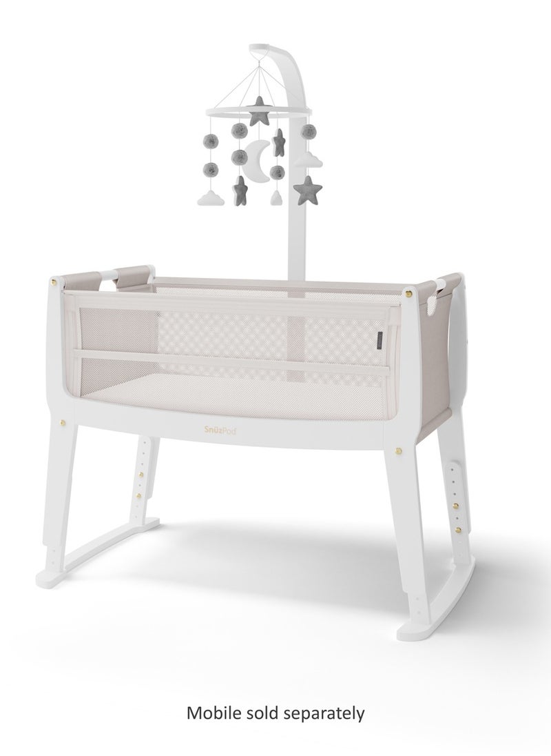 SnuzPod Studio Bedside Crib - Paris