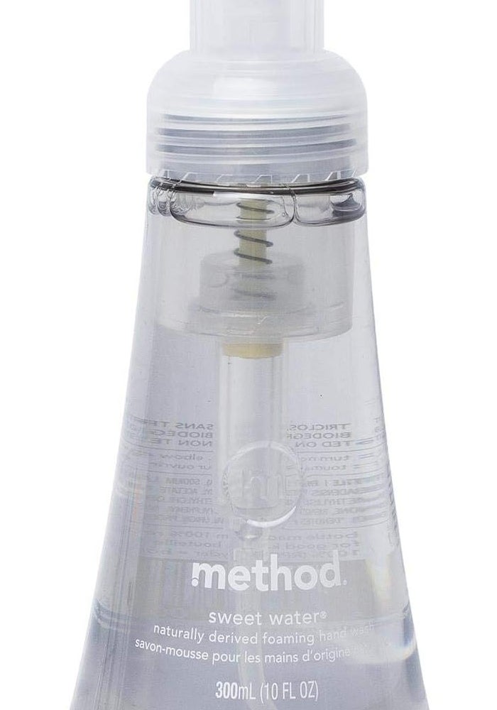 Method Foaming Hand Wash, Sweet Water - 300ml (10 Fl Oz) - Image 1