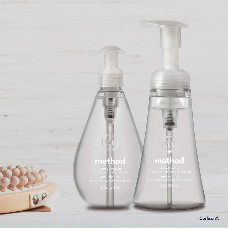 Method Foaming Hand Wash, Sweet Water - 300ml (10 Fl Oz) - Image 3