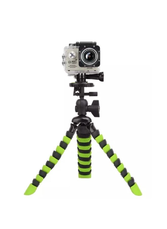 Taimi Flexible Octopus Bubble Mini Tripod For Mobile Phone/Digital Camera Green  - Image 3