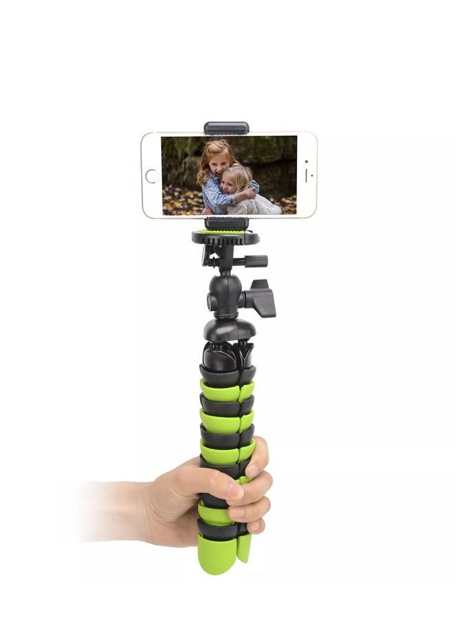 Taimi Flexible Octopus Bubble Mini Tripod For Mobile Phone/Digital Camera Green  - Image 5