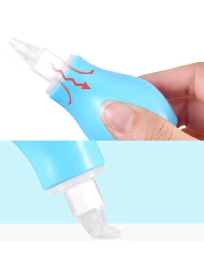 Baby Nasal Aspirator Set 3 PCS Bulb Syringe Nose Cleaner for Newborn and Toddler Gentle Mucus Removal Safe Nasal Care Tool - Image 2