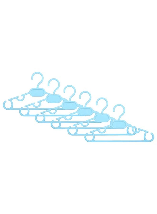 favilla Children's Clothes Hanger Set, 6 Non-Slip Pieces, 28 cm - Multicolor - Code 681 - Image 3