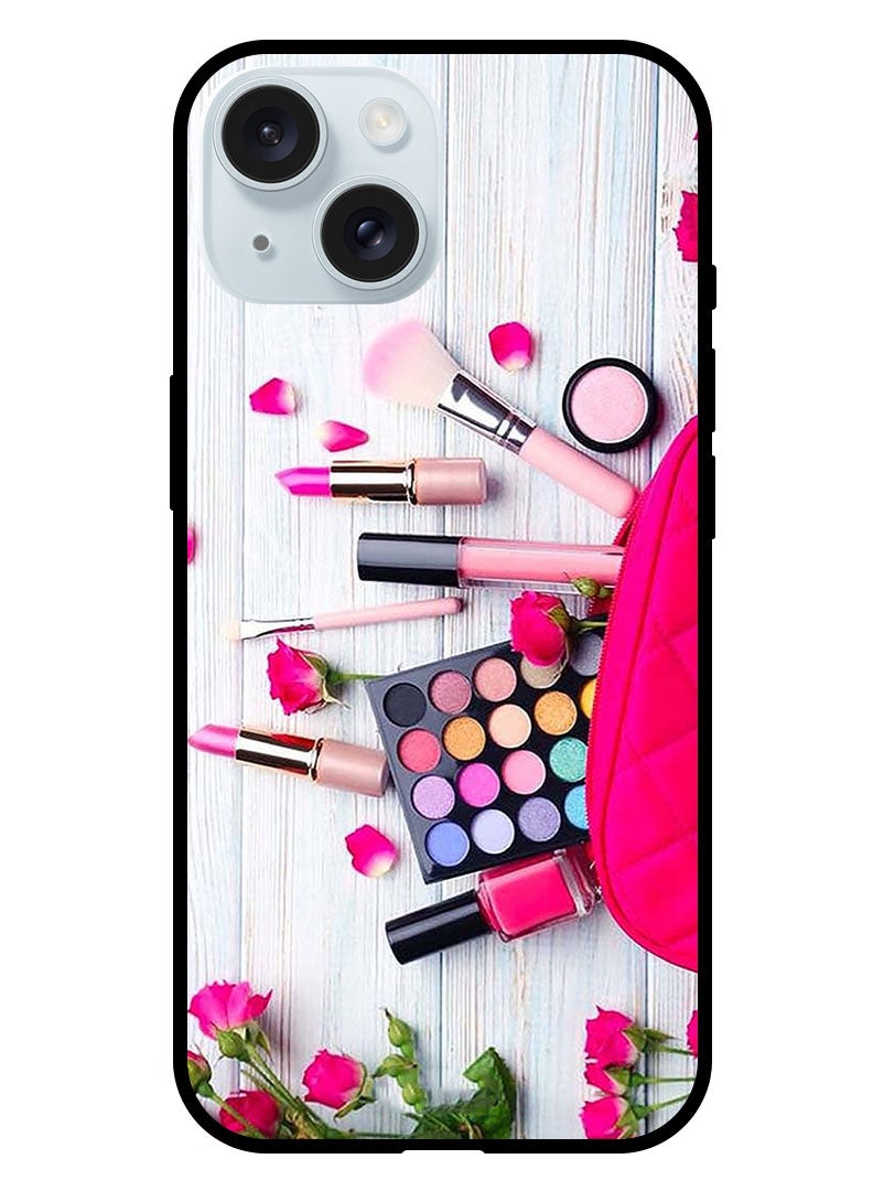 Theodor Protective Case Anti Scratch Shock Proof Bumper Cover For iPhone 15 Makeup Thing - Image 1