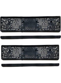 HLD Vehicle License Plate Holder - License Plate Holder 2 Pieces 