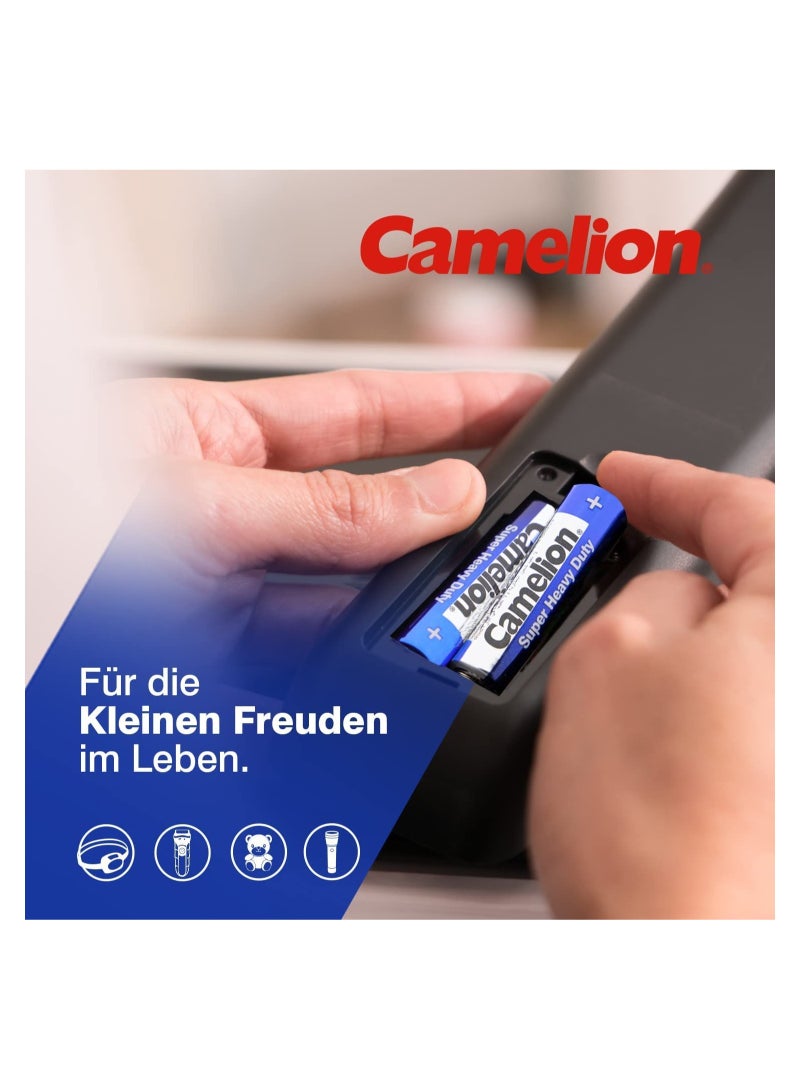 Camelion Camelion Super Heavy Duty Batteries R03-Micro-Pack of 4 x12 - Image 4
