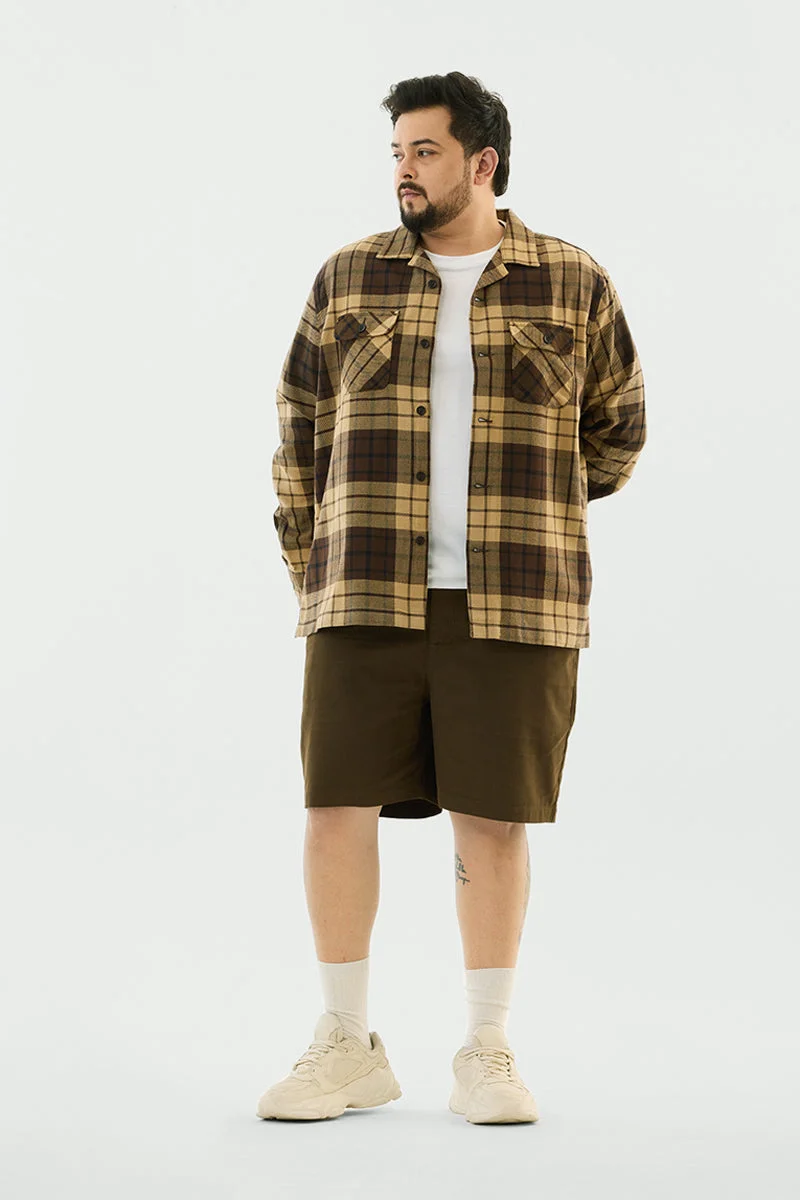 SNITCH شورتات قطنية % بمقاسات كبيرة