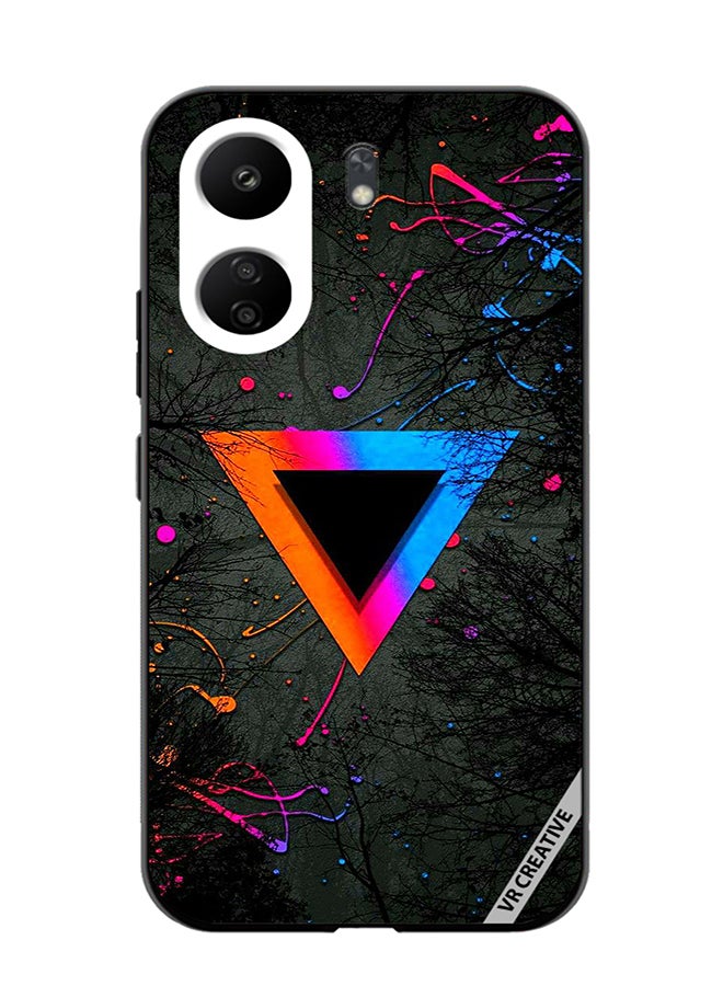 VR CREATIVE Protective Case Cover For Xiaomi Redmi 13C Design Multicolour - Image 1