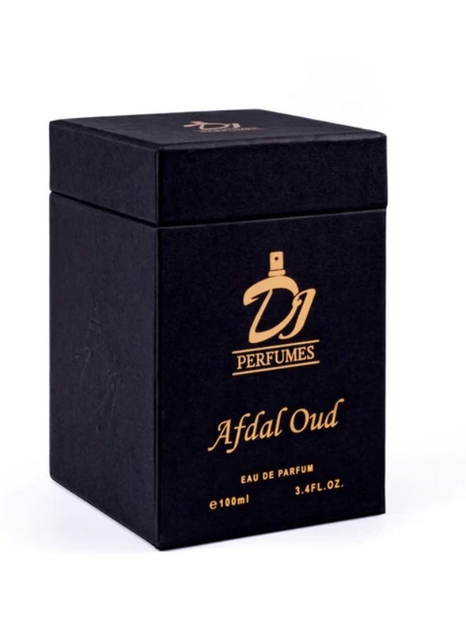 DJ Perfumes Afdal Oud EDP 100ml for Men  - Image 3