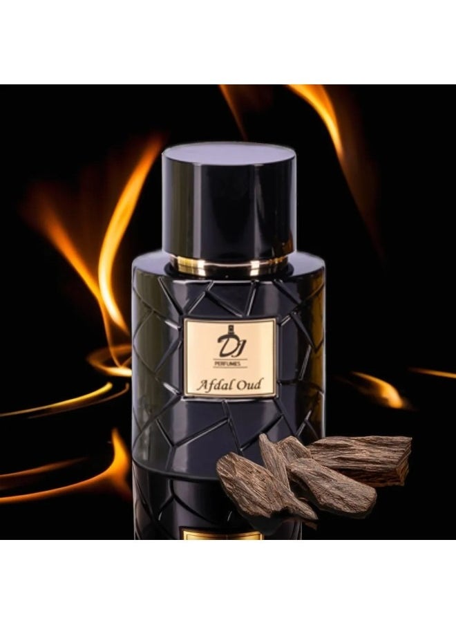 DJ Perfumes Afdal Oud EDP 100ml for Men  - Image 4