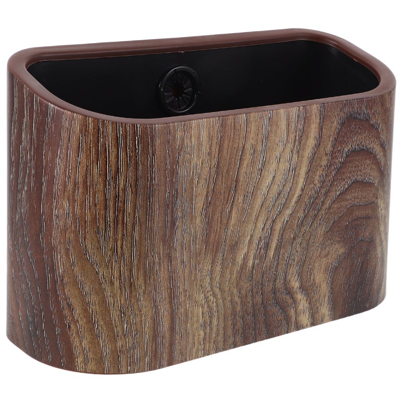 Wall Mount Mini Trash Can No Lid Desktop Waste Bin For Home Hotel Office Hangable Small Waste Paper Holder Space-Saving Trash Bin - Image 5