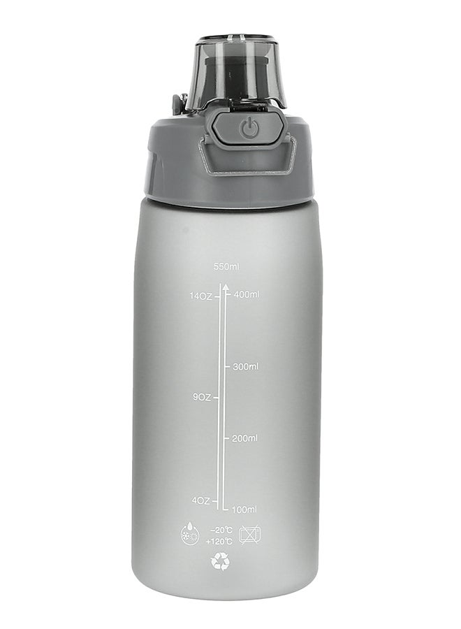 Royalford Water Bottle Durable & Leak Proof Non-Toxic & Eco Friendly Material Black 550ml - Image 4