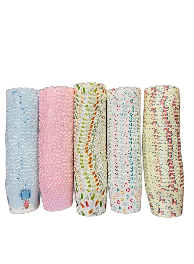 Cupcake Liners for Baking, Baking Cups, Baking Moulds,Multi Colors, 100 pcs