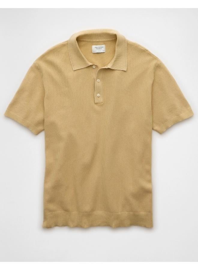 امريكان ايجل كنزة بولو مغسولة - Image 3