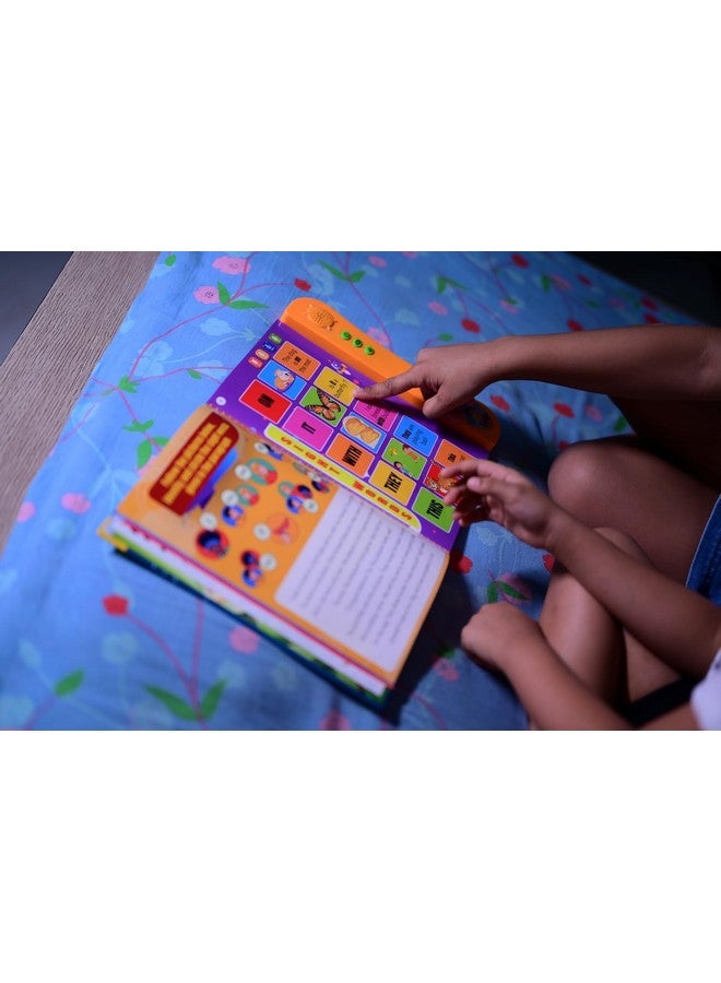 Kiddale Pack of 2 Musical Interactive Children Sound Books:Phonics & English Essentials|Ideal Gift for 3+ Years Baby|E Learning Book|Smart Intelligent Activity Books|Nursery Rhymes|Talking Book - Image 3