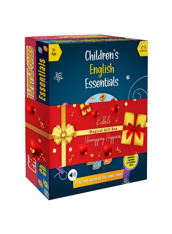 Kiddale Pack of 2 Musical Interactive Children Sound Books:Phonics & English Essentials|Ideal Gift for 3+ Years Baby|E Learning Book|Smart Intelligent Activity Books|Nursery Rhymes|Talking Book - Image 2