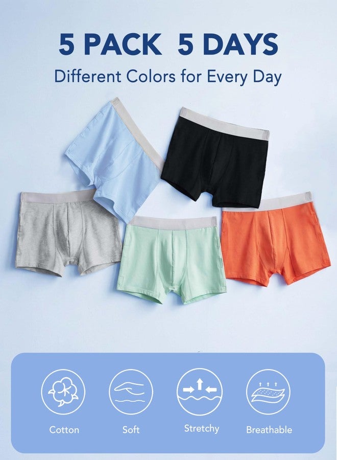 TIICHOO Cotton Boys Incontinence Underwear Post Surgery Full Side Open Tear Away Underwear 5 Pack (Small, Black 5 Pack) - Image 5