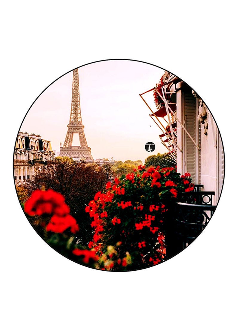 RKN Effiel Tower Printed Mouse Pad  Multicolour
