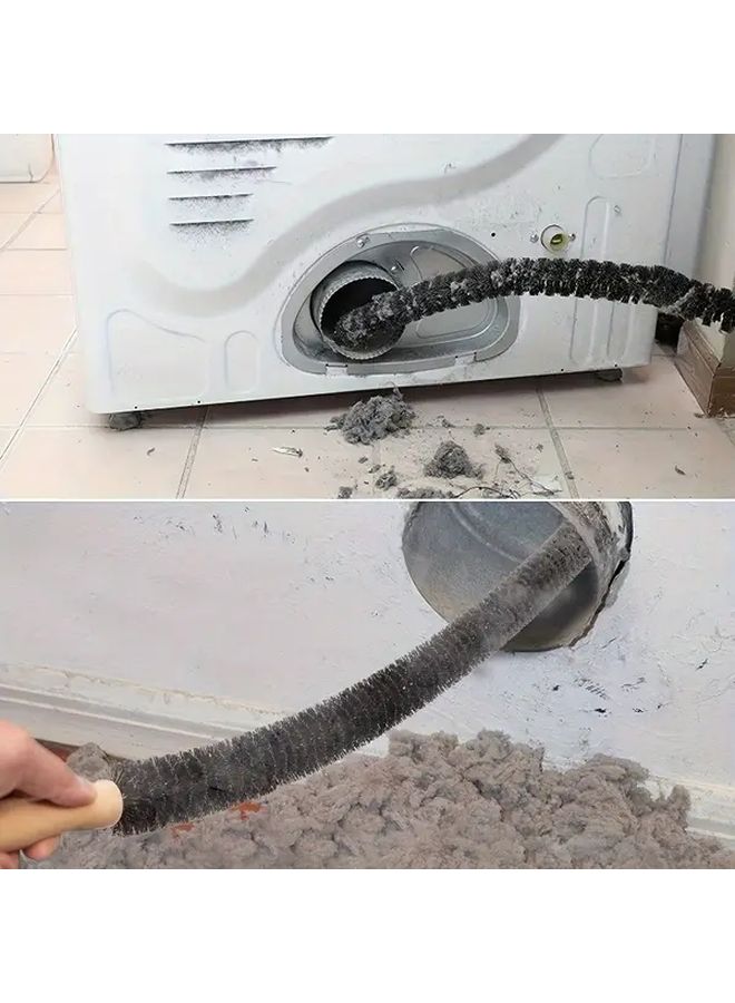 1 Flexible Lint Vent Brush Long Handle Dust and Lint Cleaning Tool for Dryer and Washing Machine Easy to Use Roller Brush Ideal for Laundry Room Appliance Cleaning 29 53 Inch Size - Image 5