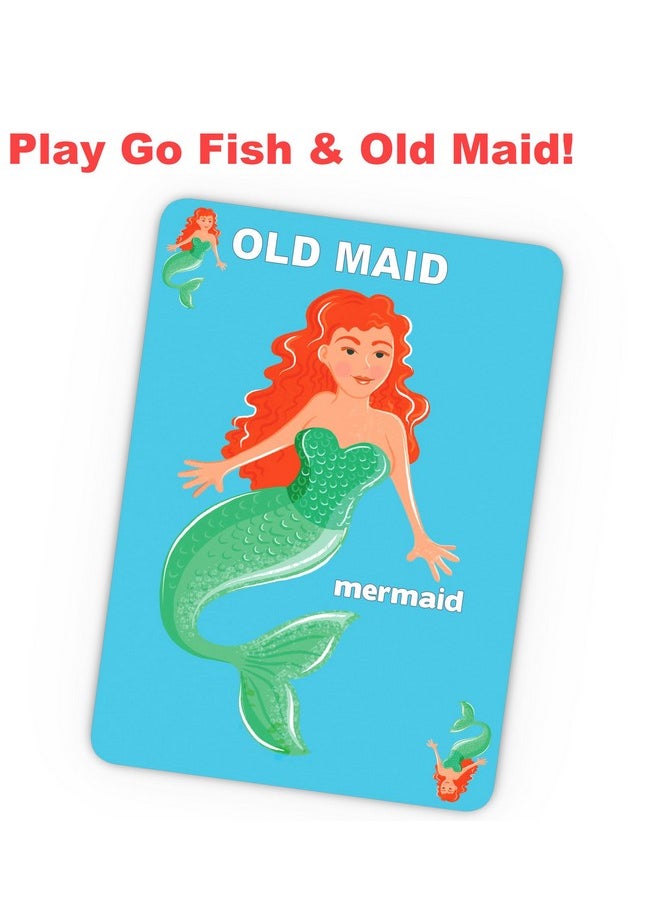 Arizona GameCo - Giant Go Fish Card Game For Kids And Families Play Go Fish And Old Maid Large 5X7In Cards Adorable Animal Art A Fun Gift Idea For Boy/Girl A Family Game For Ages 4+ - Image 1