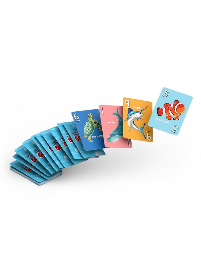 Arizona GameCo - Giant Go Fish Card Game For Kids And Families Play Go Fish And Old Maid Large 5X7In Cards Adorable Animal Art A Fun Gift Idea For Boy/Girl A Family Game For Ages 4+ - Image 1