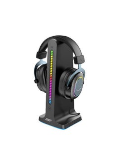 porodo Gaming RGB Dynamic Sound Lighting Headphone Stand with Cable Storage 300mAh  - Image 1
