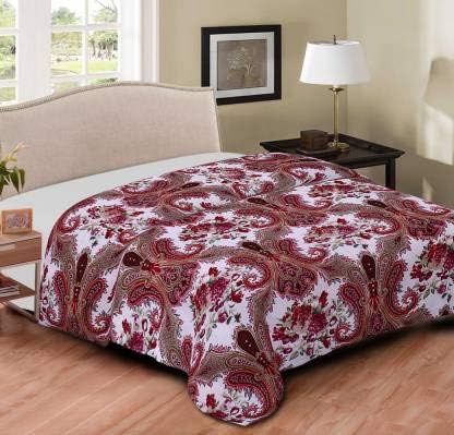 TIQH TIQH 100 Heavy Cotton Super Soft Summer Special Single Bed Reversible BlanketDuvetAC Comforter Light Weight AC Dohar Multi 07  - Image 1