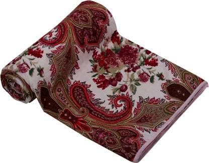 TIQH TIQH 100 Heavy Cotton Super Soft Summer Special Single Bed Reversible BlanketDuvetAC Comforter Light Weight AC Dohar Multi 07  - Image 2