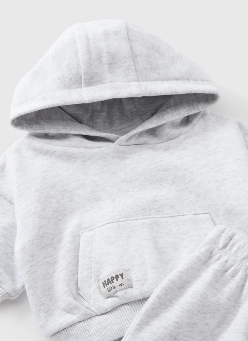 Matalan Grey Baby Grey Hoodie & Joggers Set  | Best Price UAE