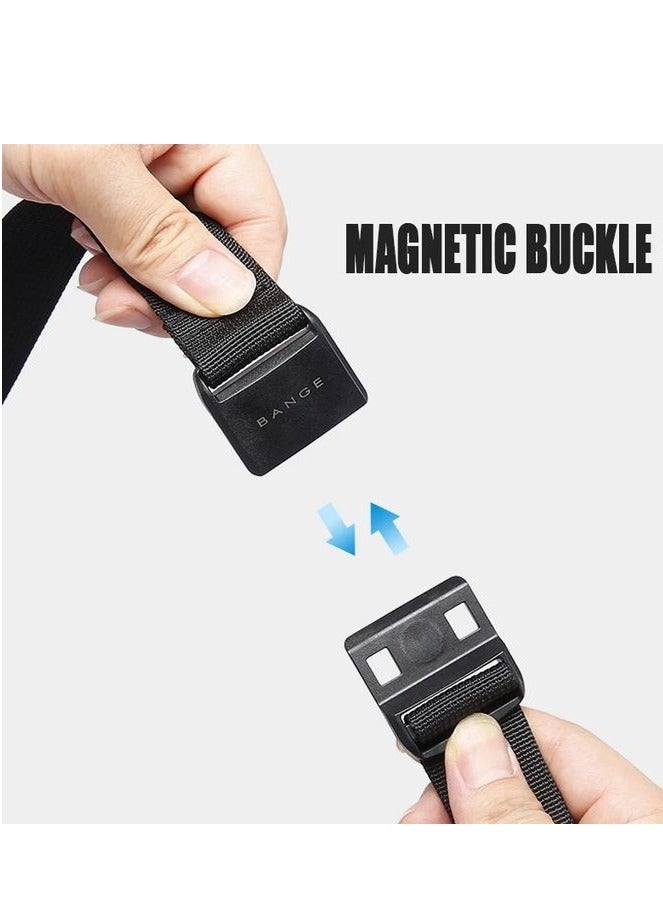 بانجي حقيبة كتف كروس بدي مقاومه للماء من بانجي بتصميم عصري لون أسود - Image 5