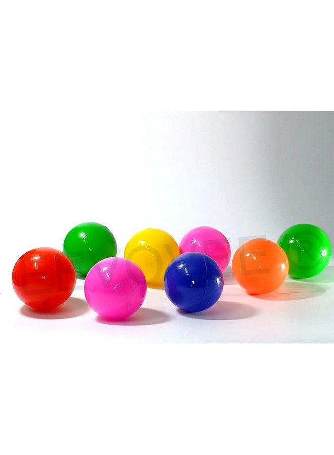EEVOVEE Softy Non Toxic Plastic Pool Ball For Kids 7.1Cm (Large Size) (50Pcs) Multi Color - Image 5