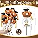 WinnerWhy 12 Sets Kindergarten Graduation Gifts Bear Bouquet with Card Mini Graduation Bears End of The School Gifts for Kids Students 2026 Grad Party Table Decor Keepsake Photo Props Vase Filler - Image 4