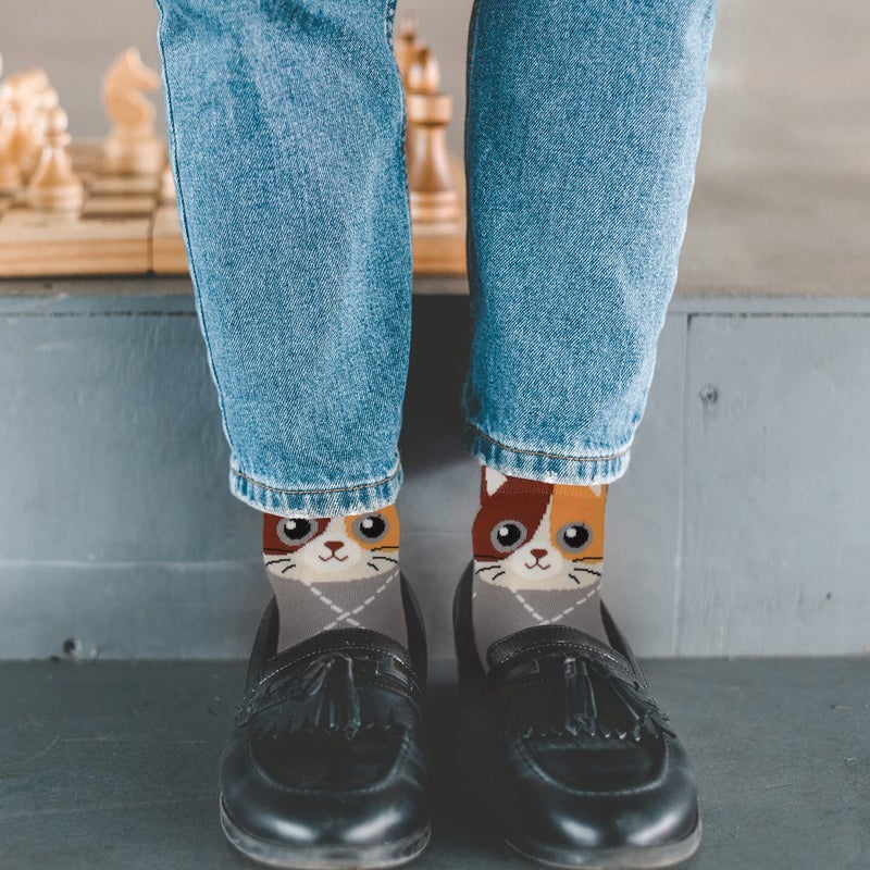 Jeasona Women's Cute Socks Gifts for Cat Lovers Mom Women Teenage Girls - Image 3