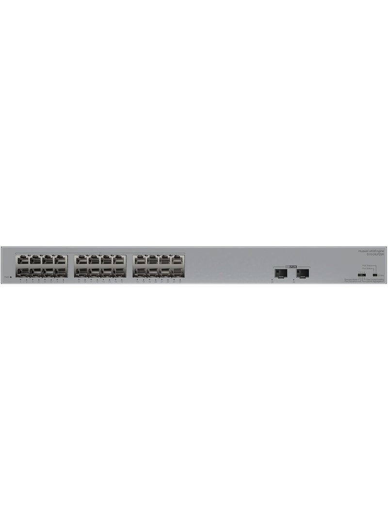 هواوي ايكيت هواوي EKit S110-24LP2SR – مفتاح جيجابت PoE مزود بـ 24 منفذًا مع منفذي SFP Uplink - Image 1