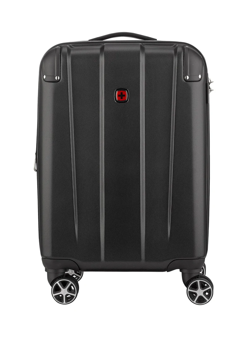 Wenger Protector Carry-On Hardside Expandable 55cm Cabin Luggage Trolley Black - 612361
