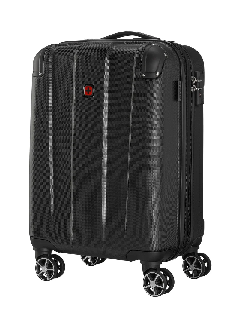 Wenger Protector Carry-On Hardside Expandable 55cm Cabin Luggage Trolley Black - 612361