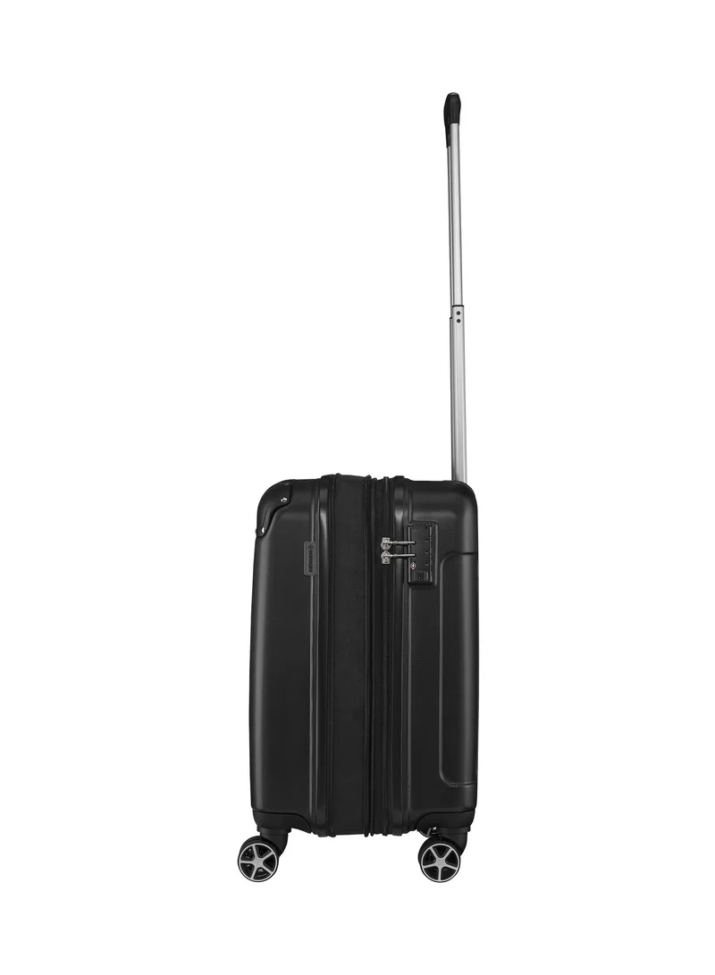 Wenger Protector Carry-On Hardside Expandable 55cm Cabin Luggage Trolley Black - 612361