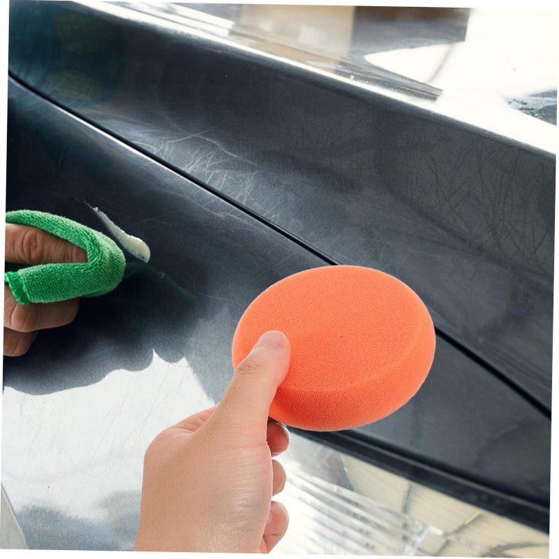 Wax Removal Sponge Kit With Handle For Polishing Buffing And Cleaning Surfaces - Image 5