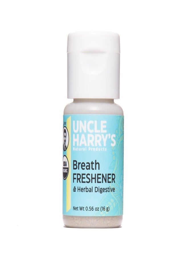Uncle Harry's Certified Organic Breath Freshener and Herbal Digestive | with Organic Licorice, Anise, Fennel, Peppermint | Gluten Free 0.56 oz - Image 1