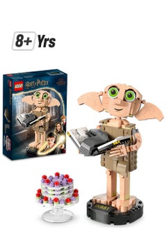 LEGO Harry Potter Dobby the House-Elf 76421 Building Toy Set; Gift Idea for Kids Aged 8 and Up; Authentically Detailed Buildable Model of a Beloved Character (403 Pieces)  - Image 1