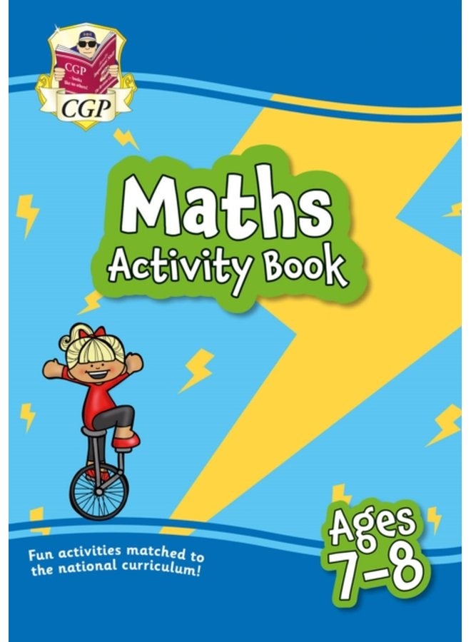 Maths Activity Book for Ages 7 8 Year 3 - Paperback