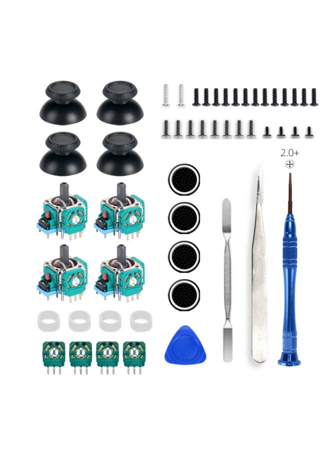 Applicable PS5 Rocker Lever Repair Replacement Screw Mushroom Head Plastic Cap Tool Suit 08-Product Color:P5-Set 21  - Image 1