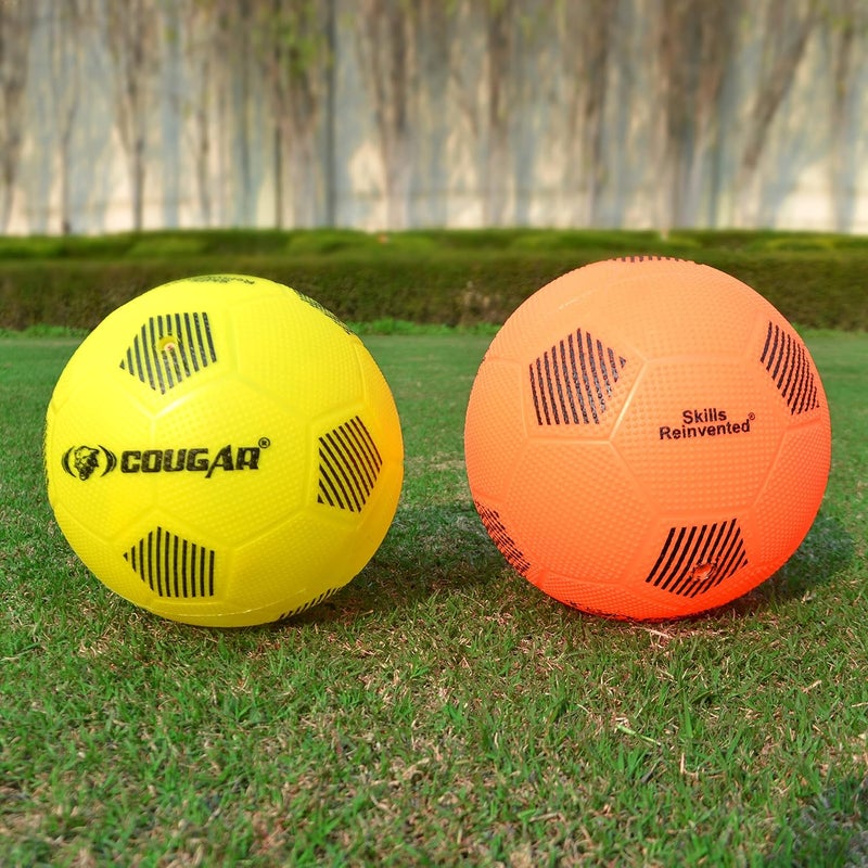 Cougar Funball, Home Play for Kids Size 3, Soft Soccer Ball with Needle - Color (Assorted) - Image 4