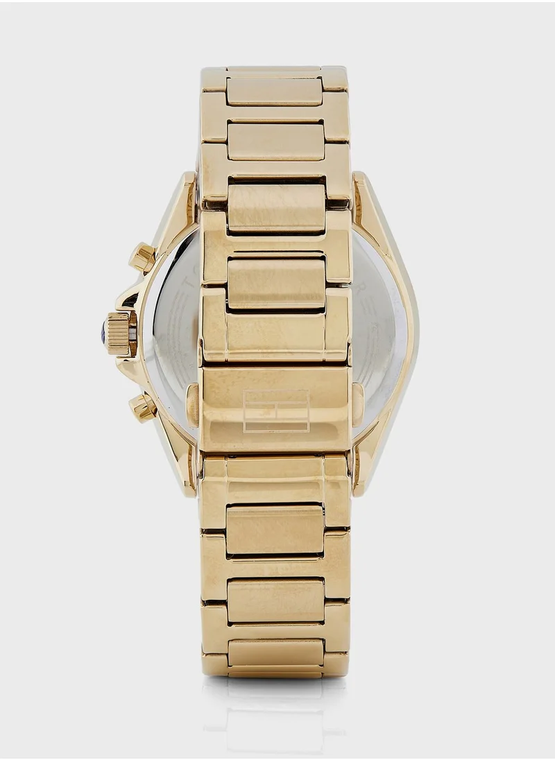 تومي هيلفيغر Kennedy Round Analog Watch