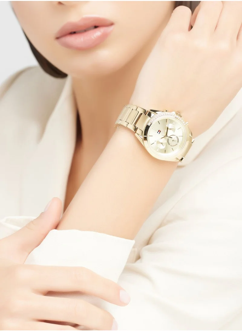 تومي هيلفيغر Kennedy Round Analog Watch
