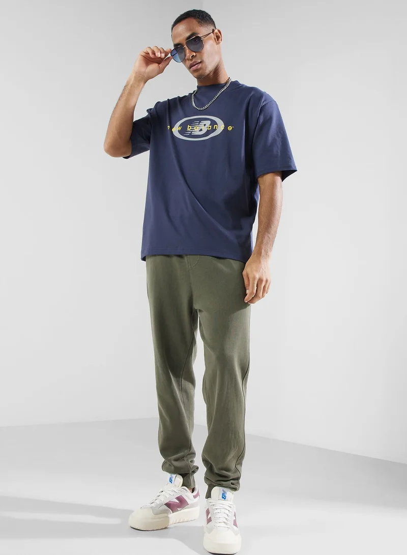 New Balance Logo Archive Oversized T-Shirt