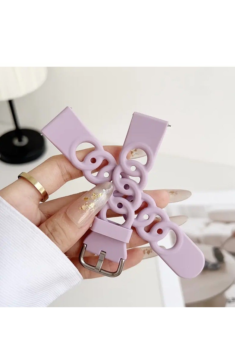 Silicone Band for Apple Watch Fit 3 Soft Sport Bracelet Strap - Image 1