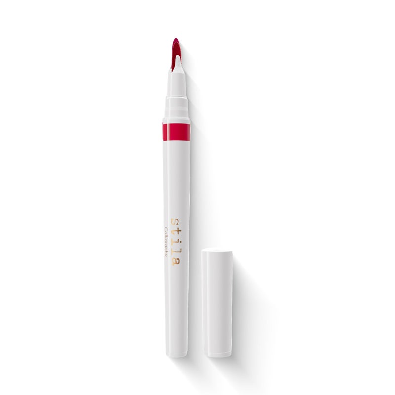 stila Calligraphy Lip Stain LongLasting Tint Moisturizing TransferProof Lightweight Sheer Buildable Color Fades to a Natural Wash of Color Michelle 22 Fl Oz